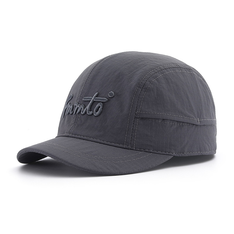 Short brimmed hat, men's new style, quick drying thin duckbill cap with rear closure, casual and versatile, handsome and fashionable baseball cap Short brimmed hat, men's new style, quick drying thin duckbill cap with rear closure, casual and versatile, handsome and fashionable baseball cap