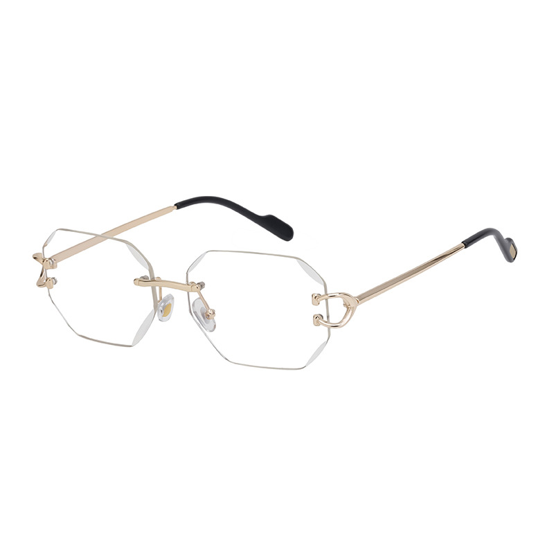 European and American retro frameless sunglasses, men's diamond trimmed sunglasses, men's driving exclusive cross-border wholesale sunglasses European and American retro frameless sunglasses, men's diamond trimmed sunglasses, men's driving exclusive cross-border wholesale sunglasses