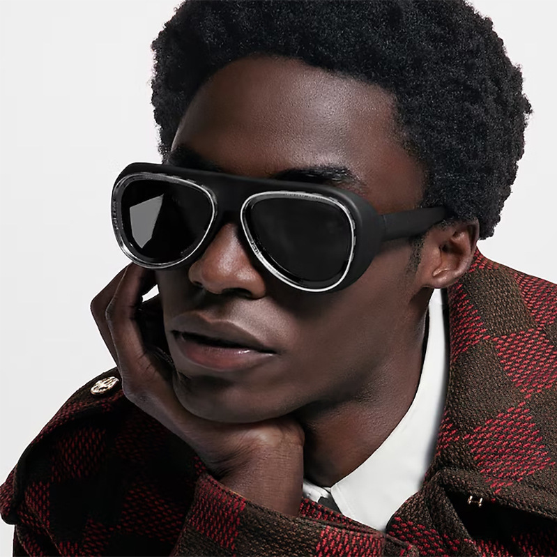 European Toad Sunglasses for Men's High end Sensation, Pilot Sunglasses for Men's Cross border Wholesale, Sunglasses