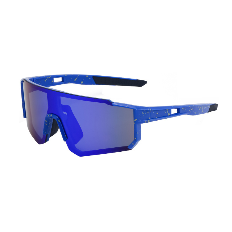 Cycling goggles, colorful outdoor women's clothing, European and American one-piece sunglasses, windproof skiing sports sun protection sunglasses, men's clothing Cycling goggles, colorful outdoor women's clothing, European and American one-piece sunglasses, windproof skiing sports sun protection sunglasses, men's clothing