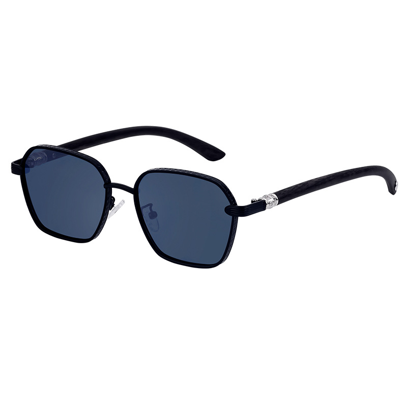 Retro imitation wood grain mirror legs men's sunglasses outdoor driving box sunglasses men's cross-border wholesale shapes Retro imitation wood grain mirror legs men's sunglasses outdoor driving box sunglasses men's cross-border wholesale shapes