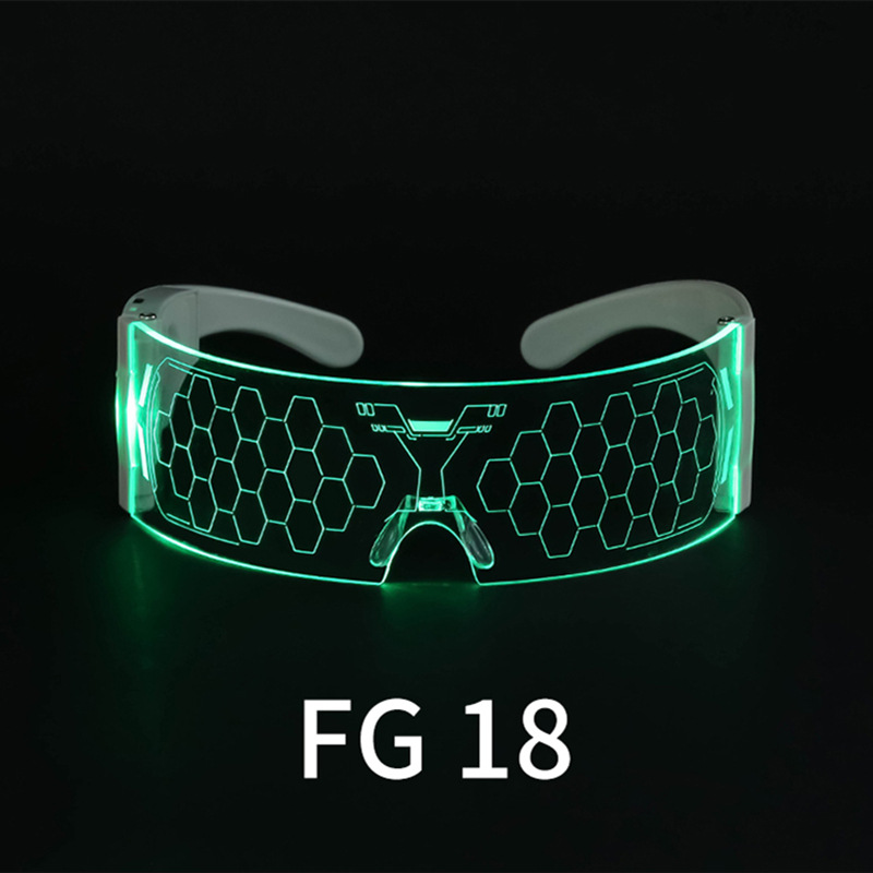 Amazon LED lights, luminous glasses, futuristic sense of technology, Tiktok, the same bar, disco, explosive flash charging glasses Amazon LED lights, luminous glasses, futuristic sense of technology, Tiktok, the same bar, disco, explosive flash charging glasses