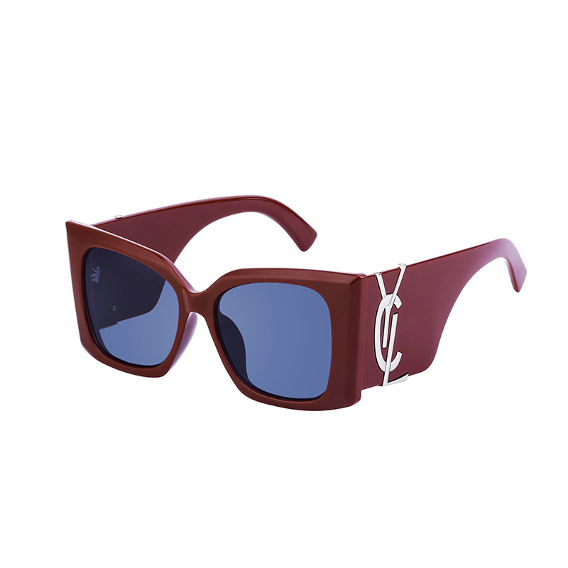 Yang Shulin's same style cat eye sunglasses, women's fashion large frame sunglasses, high-end brand sunglasses, sunscreen glasses glasses, glasses Yang Shulin's same style cat eye sunglasses, women's fashion large frame sunglasses, high-end brand sunglasses, sunscreen glasses glasses, glasses