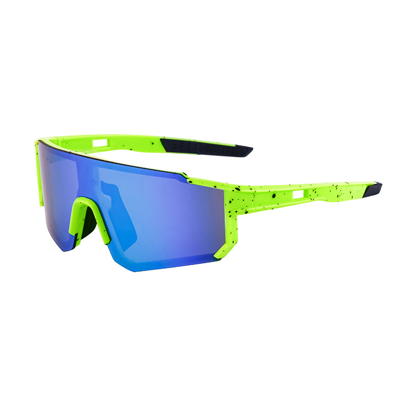 Cycling goggles, colorful outdoor women's clothing, European and American one-piece sunglasses, windproof skiing sports sun protection sunglasses, men's clothing Cycling goggles, colorful outdoor women's clothing, European and American one-piece sunglasses, windproof skiing sports sun protection sunglasses, men's clothing