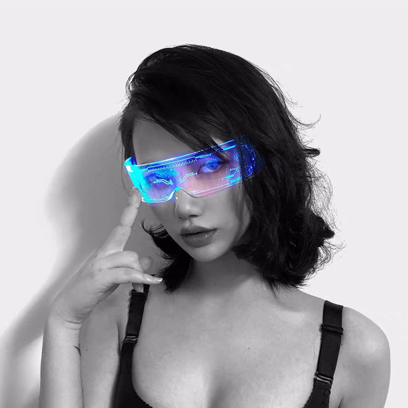 Amazon LED lights, luminous glasses, futuristic sense of technology, Tiktok, the same bar, disco, explosive flash charging glasses Amazon LED lights, luminous glasses, futuristic sense of technology, Tiktok, the same bar, disco, explosive flash charging glasses