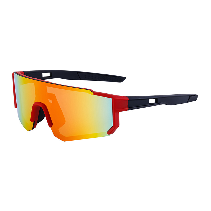 Cycling goggles, colorful outdoor women's clothing, European and American one-piece sunglasses, windproof skiing sports sun protection sunglasses, men's clothing Cycling goggles, colorful outdoor women's clothing, European and American one-piece sunglasses, windproof skiing sports sun protection sunglasses, men's clothing