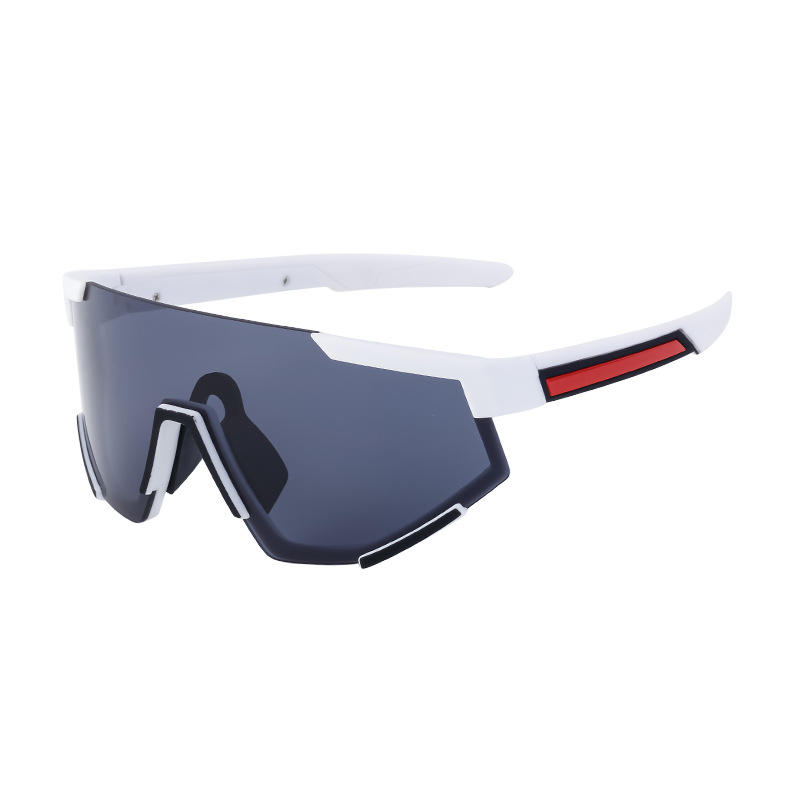 New cycling goggles, women's UV resistant one-piece large frame sunglasses, outdoor sports colorful integrated sunglasses New cycling goggles, women's UV resistant one-piece large frame sunglasses, outdoor sports colorful integrated sunglasses