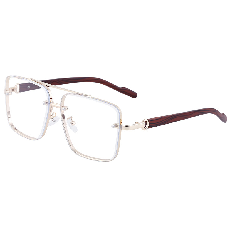 European and American box cut edge sunglasses men's imitation wood grain sunglasses leg sunglasses men's fashion cross-border wholesale sunglasses European and American box cut edge sunglasses men's imitation wood grain sunglasses leg sunglasses men's fashion cross-border wholesale sunglasses