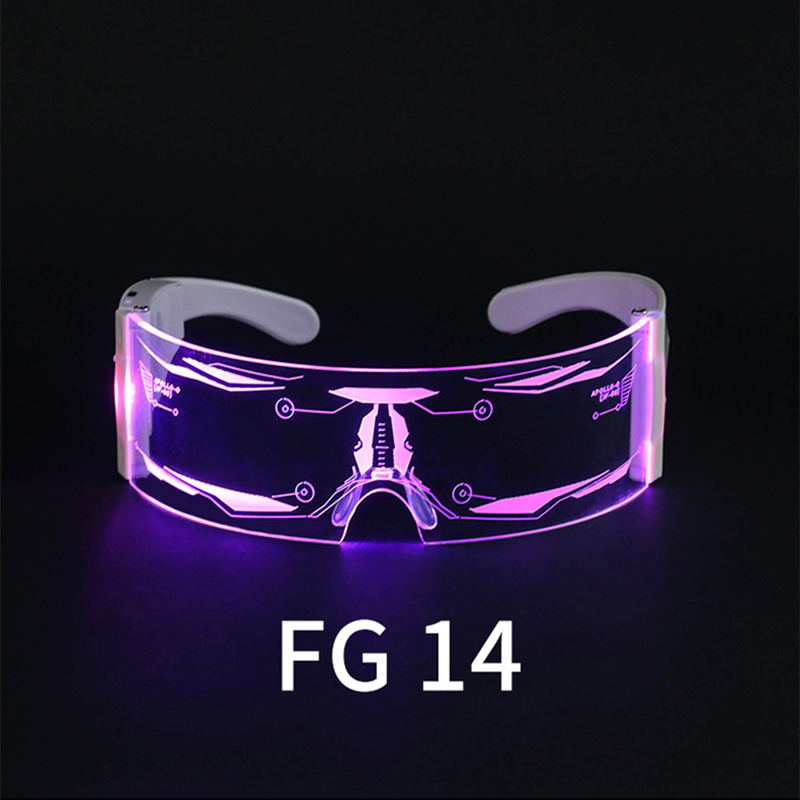 Amazon LED lights, luminous glasses, futuristic sense of technology, Tiktok, the same bar, disco, explosive flash charging glasses Amazon LED lights, luminous glasses, futuristic sense of technology, Tiktok, the same bar, disco, explosive flash charging glasses