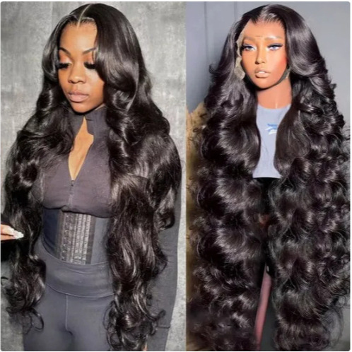 Front lace wig for women, long curly hair, hot selling wig on AliExpress, 13 * 4 lace wig set factory stock hair replacement