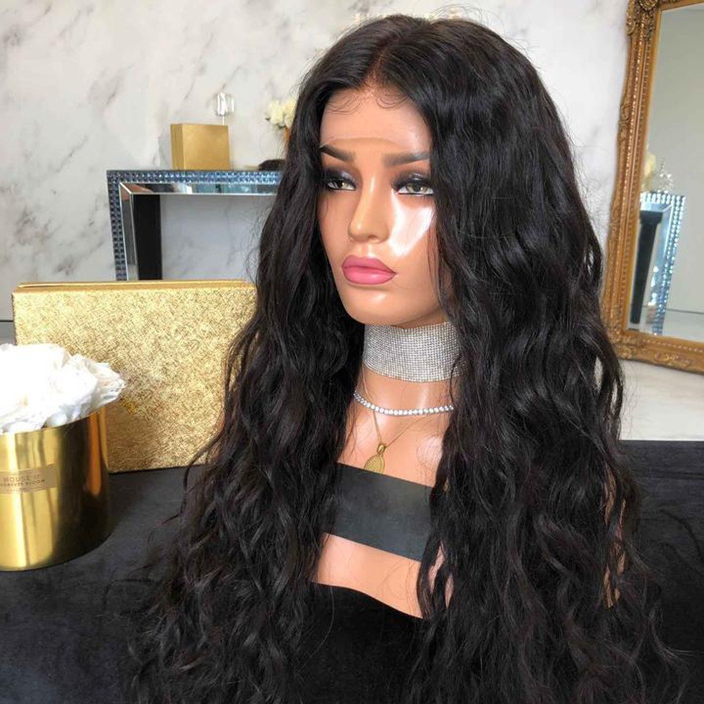 Cross border corn perm small roll wig African front lace long roll wig headband wig foreign trade wig for women