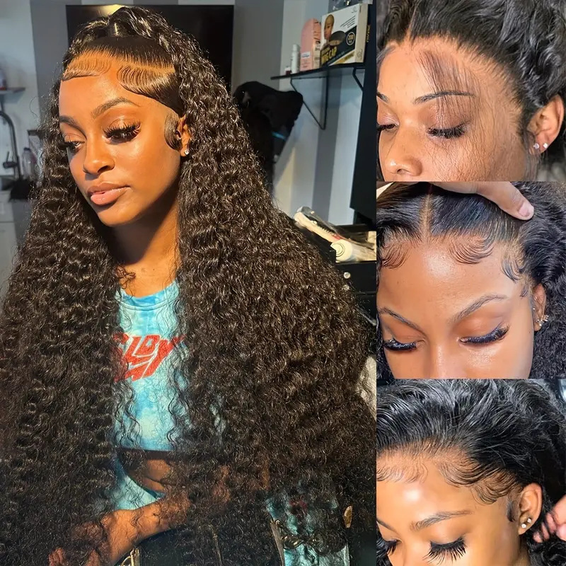 Hot selling new lace wig for women, soft and small curls, long curls, fluffy and natural African curly wavy hair