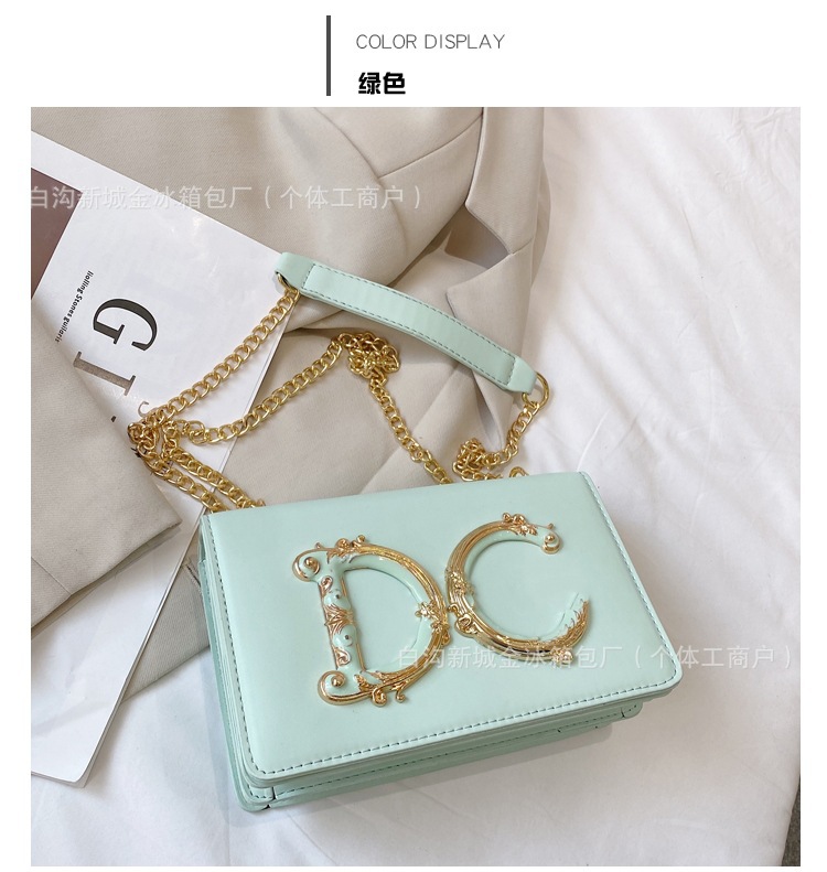 2025 New Fashionable Women's Bag Cross border Hot Selling Chain Bag Spring/Summer Trend Candy Color Small Square Bag Bags Women's Bag 2025 New Fashionable Women's Bag Cross border Hot Selling Chain Bag Spring/Summer Trend Candy Color Small Square Bag Bags Women's Bag