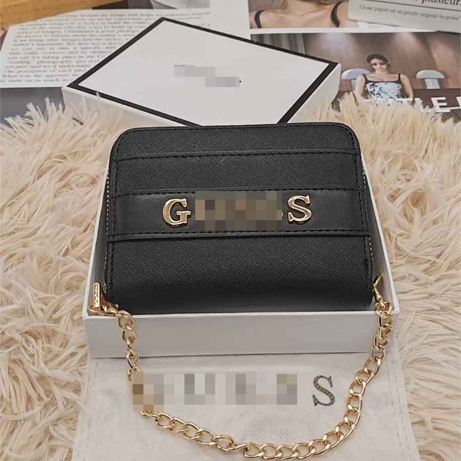 Foreign trade new women's bag chain solid color European and American big logo big letters casual versatile crossbody simple wallet Foreign trade new women's bag chain solid color European and American big logo big letters casual versatile crossbody simple wallet