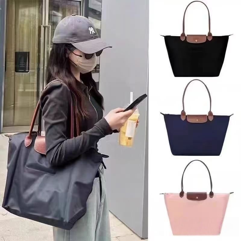 Cross border exclusive classic Longxiang women's bag, medium size long handle dumpling bag, single shoulder handbag, armpit tote bag, shoulder bag