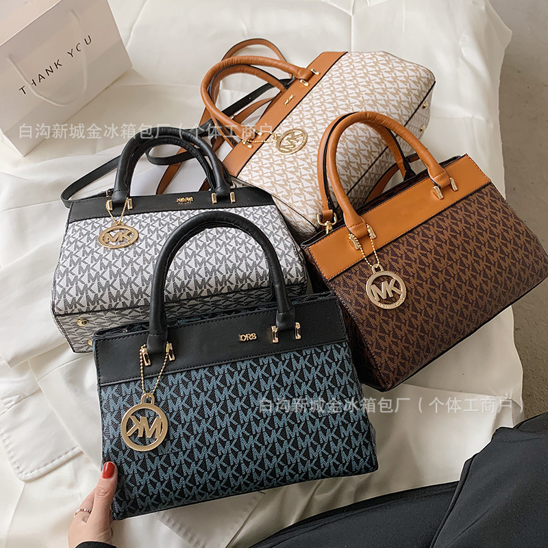 2025 New Bag Women's Bag Korean Edition Trendy Fashion European and American Ins Single Shoulder Handheld Crossbody Foreign Trade Cross border Women's Bag