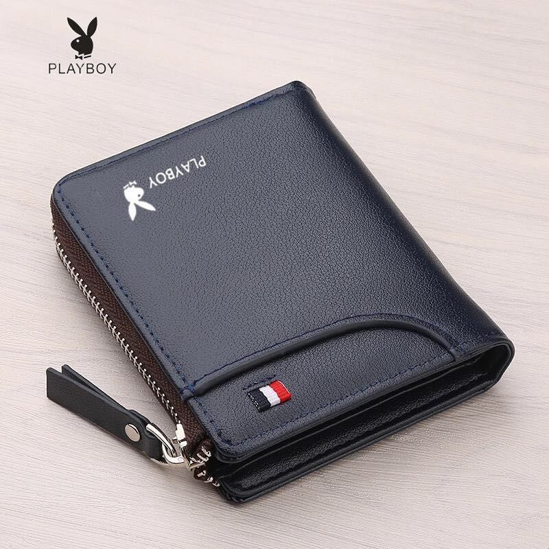 Playboy wallet men's short wallet wallet driver's license card wallet men's student Korean version trendy wallet Playboy wallet men's short wallet wallet driver's license card wallet men's student Korean version trendy wallet