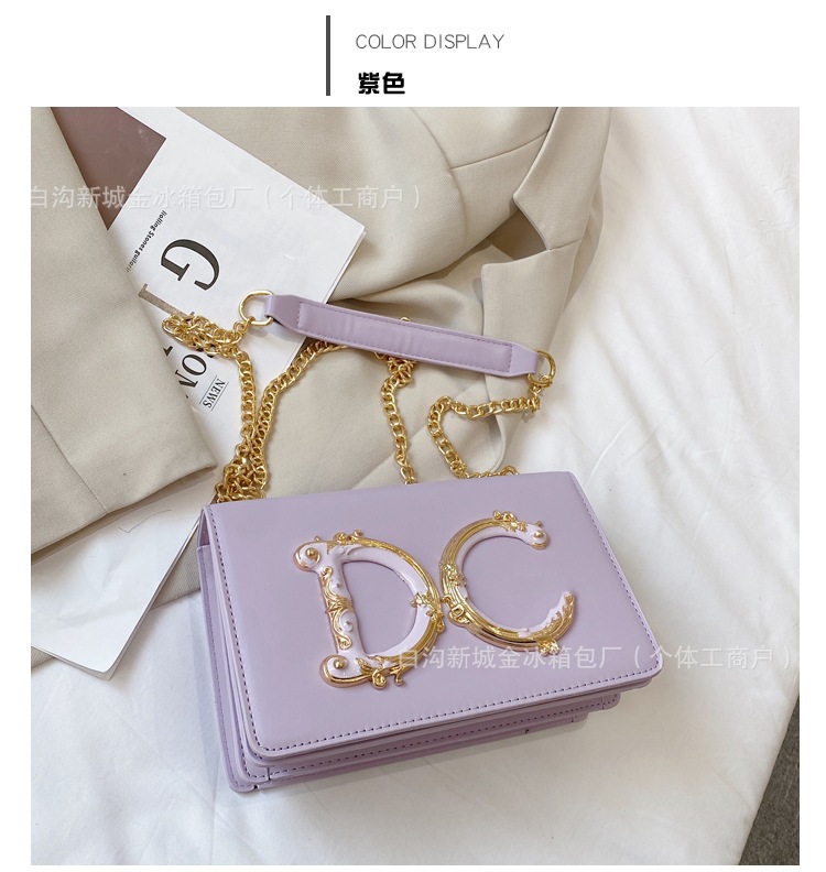 2025 New Fashionable Women's Bag Cross border Hot Selling Chain Bag Spring/Summer Trend Candy Color Small Square Bag Bags Women's Bag 2025 New Fashionable Women's Bag Cross border Hot Selling Chain Bag Spring/Summer Trend Candy Color Small Square Bag Bags Women's Bag