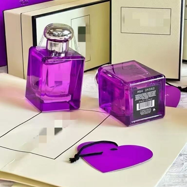 Popular perfume 2025 Zujia new limited purple rose gift bag 50ml wholesale distribution