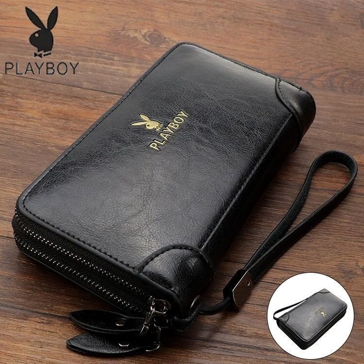 Playboy wallet men's short wallet wallet driver's license card wallet men's student Korean version trendy wallet Playboy wallet men's short wallet wallet driver's license card wallet men's student Korean version trendy wallet