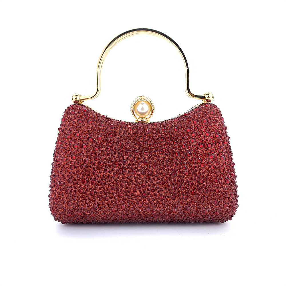 Hengmei Direct Sales Cross border Hot Diamond Banquet Package Water Diamond Handbag Versatile Dress Diamond Set Package Ins Wedding Evening Dress Package Hengmei Direct Sales Cross border Hot Diamond Banquet Package Water Diamond Handbag Versatile Dress Diamond Set Package Ins Wedding Evening Dress Package