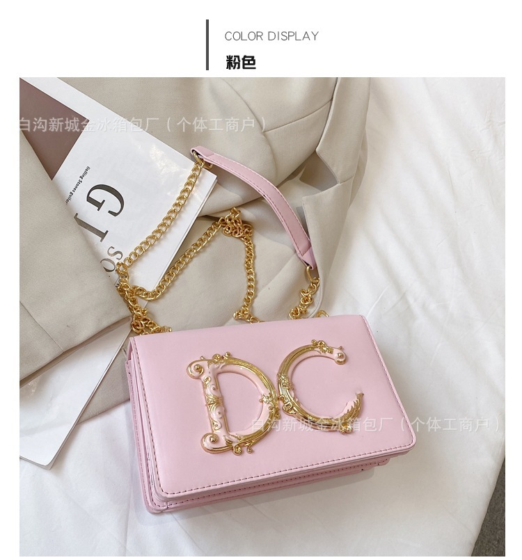2025 New Fashionable Women's Bag Cross border Hot Selling Chain Bag Spring/Summer Trend Candy Color Small Square Bag Bags Women's Bag 2025 New Fashionable Women's Bag Cross border Hot Selling Chain Bag Spring/Summer Trend Candy Color Small Square Bag Bags Women's Bag