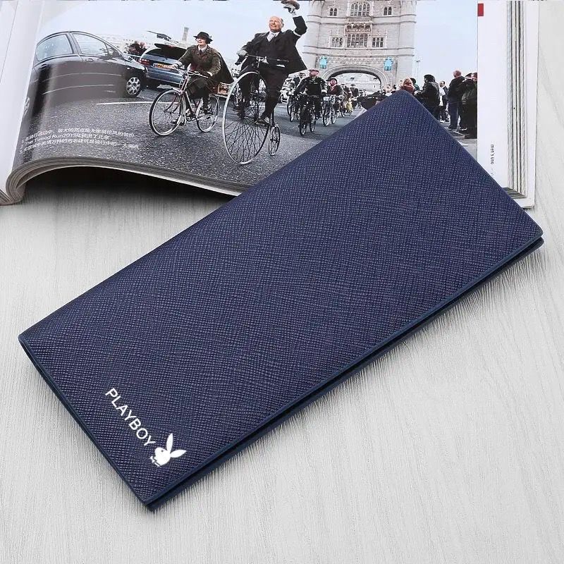 Playboy wallet men's short wallet wallet driver's license card wallet men's student Korean version trendy wallet Playboy wallet men's short wallet wallet driver's license card wallet men's student Korean version trendy wallet