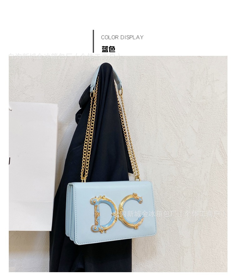 2025 New Fashionable Women's Bag Cross border Hot Selling Chain Bag Spring/Summer Trend Candy Color Small Square Bag Bags Women's Bag 2025 New Fashionable Women's Bag Cross border Hot Selling Chain Bag Spring/Summer Trend Candy Color Small Square Bag Bags Women's Bag