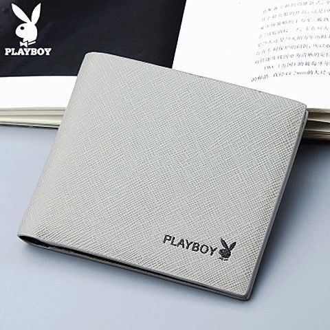 Playboy wallet men's short wallet wallet driver's license card wallet men's student Korean version trendy wallet Playboy wallet men's short wallet wallet driver's license card wallet men's student Korean version trendy wallet