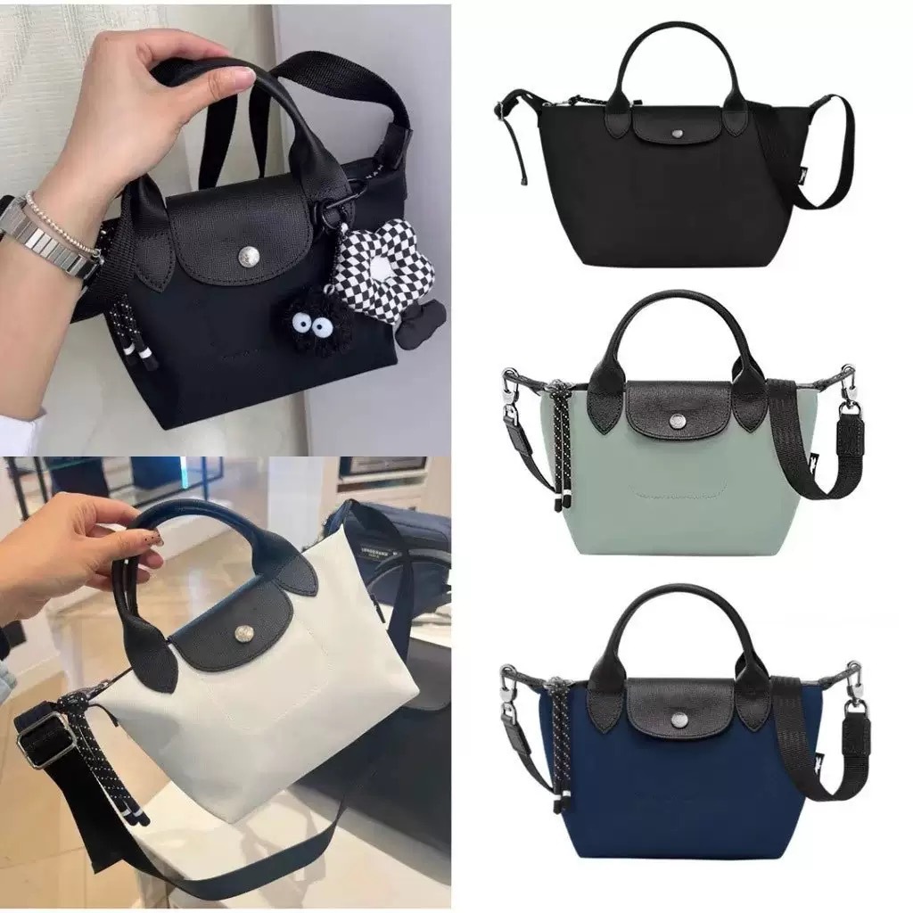 Longxiang Energy second-generation series dumpling bag, nylon thickened waterproof crossbody bag, men's and women's universal hand-held shoulder bag