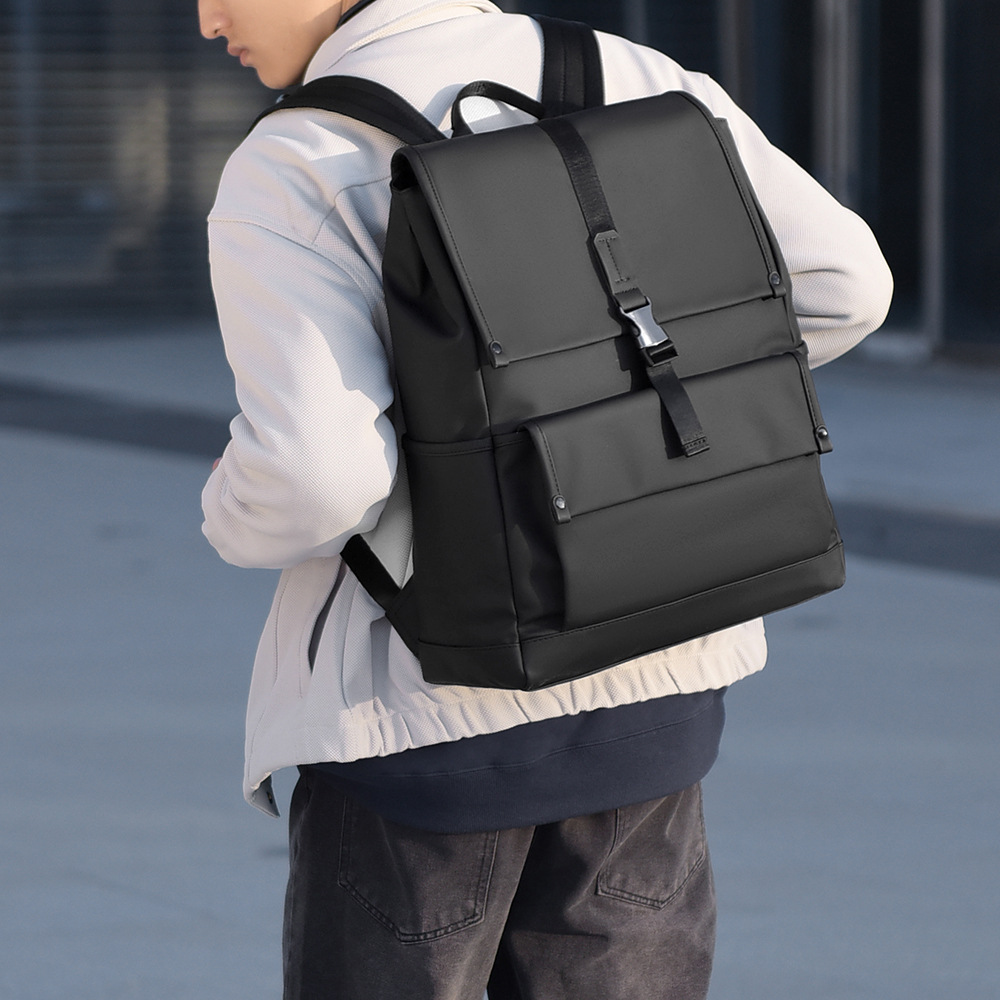 New minimalist backpack for men, casual travel bag, computer backpack, lightweight Oxford cloth backpack, wear-resistant polyester New minimalist backpack for men, casual travel bag, computer backpack, lightweight Oxford cloth backpack, wear-resistant polyester