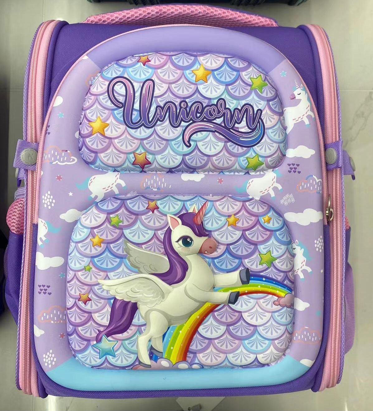 Foreign Trade Student Backpack Large Capacity Primary School Student Backpack 1.2.3.4 Grade Cute Cartoon Backpack Children's Bag Foreign Trade Student Backpack Large Capacity Primary School Student Backpack 1.2.3.4 Grade Cute Cartoon Backpack Children's Bag