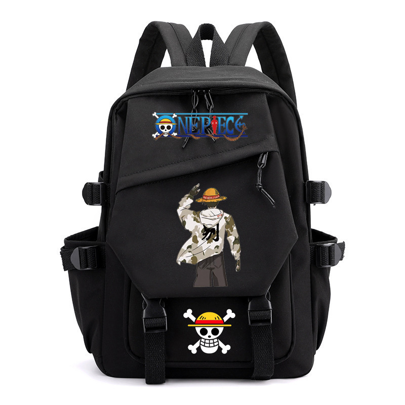 Cross border anime peripheral One Piece Luffy backpack Japanese retro backpack Junior high school backpack Computer bag Cross border anime peripheral One Piece Luffy backpack Japanese retro backpack Junior high school backpack Computer bag