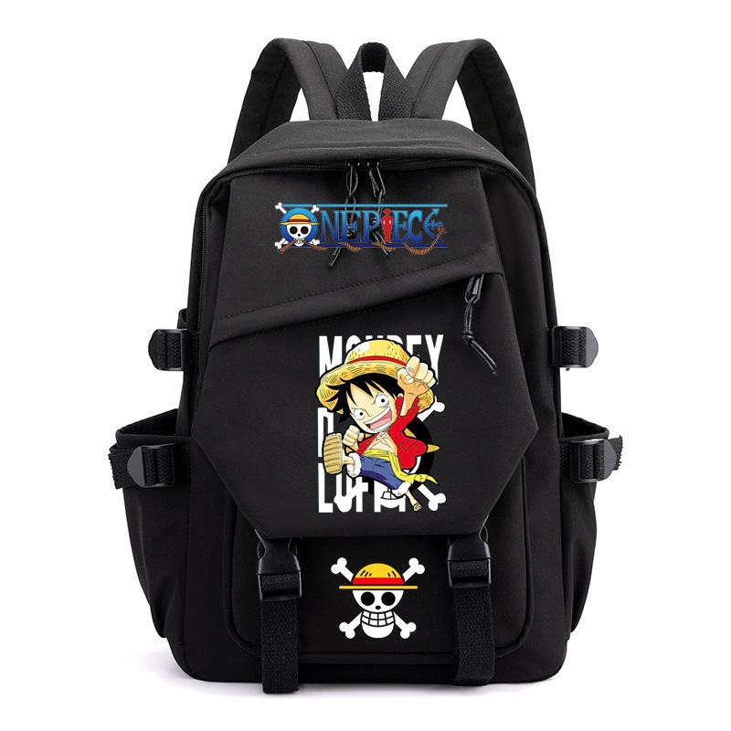Cross border anime peripheral One Piece Luffy backpack Japanese retro backpack Junior high school backpack Computer bag Cross border anime peripheral One Piece Luffy backpack Japanese retro backpack Junior high school backpack Computer bag