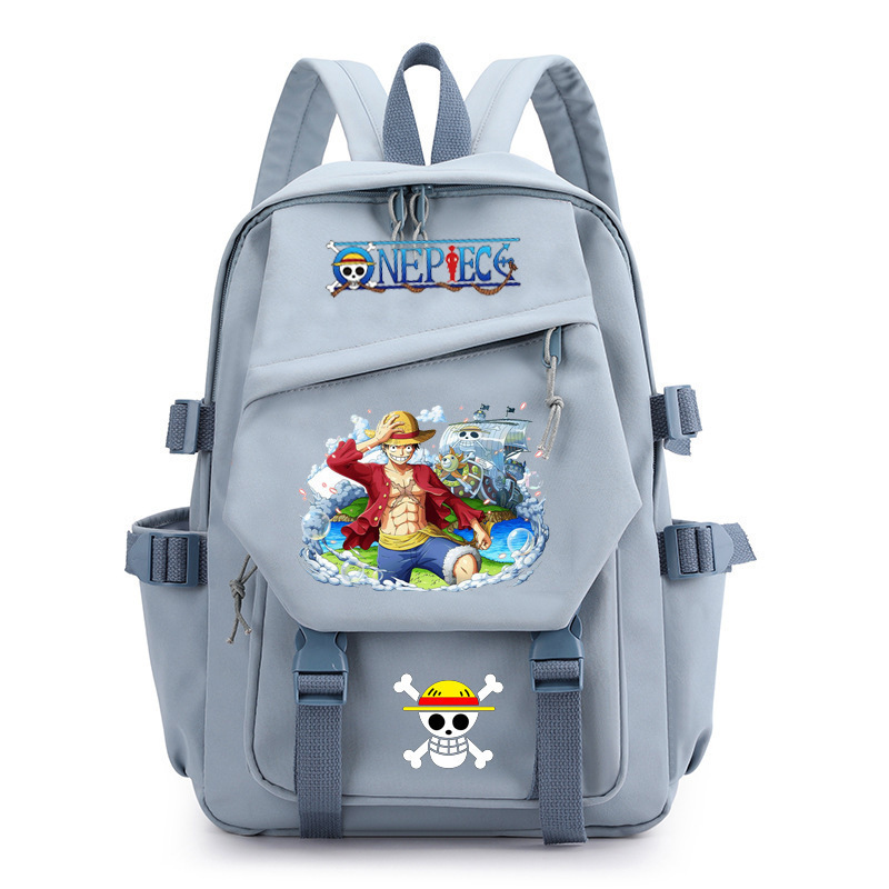 Cross border anime peripheral One Piece Luffy backpack Japanese retro backpack Junior high school backpack Computer bag Cross border anime peripheral One Piece Luffy backpack Japanese retro backpack Junior high school backpack Computer bag