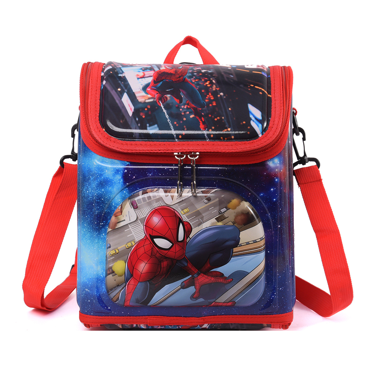 Foreign trade children's lunch bag, PC hard shell backpack, cute cartoon diagonal cross bag, cross-border multifunctional student bag Foreign trade children's lunch bag, PC hard shell backpack, cute cartoon diagonal cross bag, cross-border multifunctional student bag