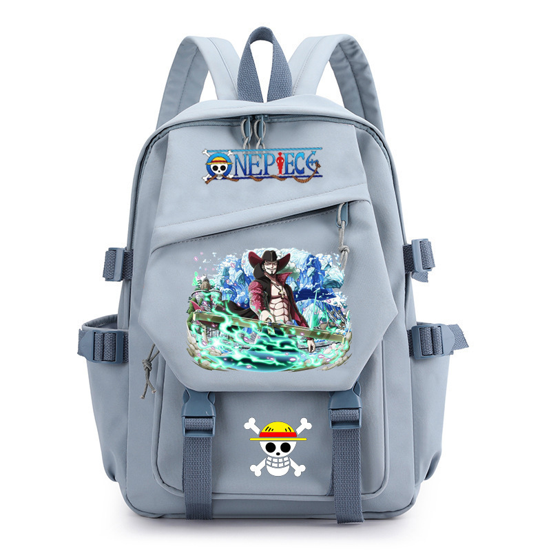 Cross border anime peripheral One Piece Luffy backpack Japanese retro backpack Junior high school backpack Computer bag Cross border anime peripheral One Piece Luffy backpack Japanese retro backpack Junior high school backpack Computer bag