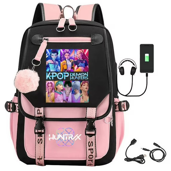 Witch Hunt Group Korean printed high school student campus backpack outdoor travel backpack cross-border hot sales 0712 Witch Hunt Group Korean printed high school student campus backpack outdoor travel backpack cross-border hot sales 0712