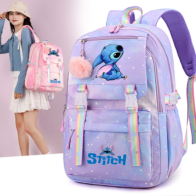 Cross border backpack, student backpack, new waterproof large capacity girls' backpack