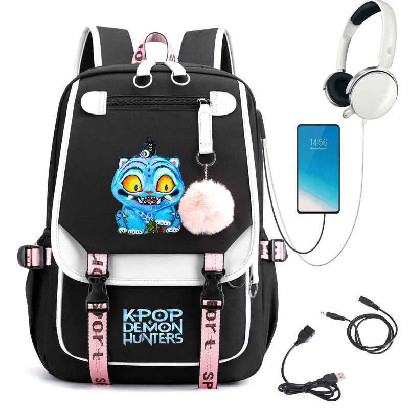 Witch Hunt Group Korean printed high school student campus backpack outdoor travel backpack cross-border hot sales 0712 Witch Hunt Group Korean printed high school student campus backpack outdoor travel backpack cross-border hot sales 0712