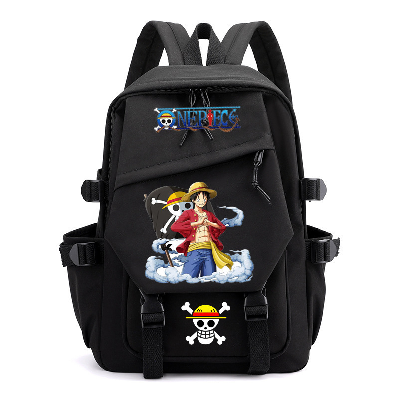 Cross border anime peripheral One Piece Luffy backpack Japanese retro backpack Junior high school backpack Computer bag Cross border anime peripheral One Piece Luffy backpack Japanese retro backpack Junior high school backpack Computer bag