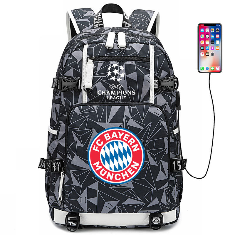 Champions League football backpack Real Madrid Borussia Dortmund backpack Manchester City Manchester United Liverpool sports backpack Champions League football backpack Real Madrid Borussia Dortmund backpack Manchester City Manchester United Liverpool sports backpack