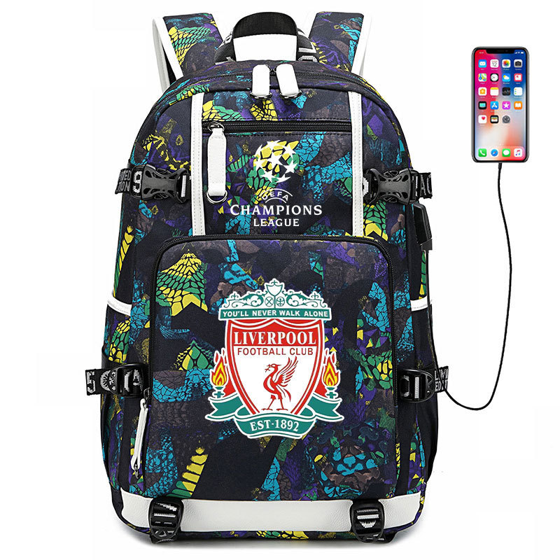 Champions League football backpack Real Madrid Borussia Dortmund backpack Manchester City Manchester United Liverpool sports backpack Champions League football backpack Real Madrid Borussia Dortmund backpack Manchester City Manchester United Liverpool sports backpack