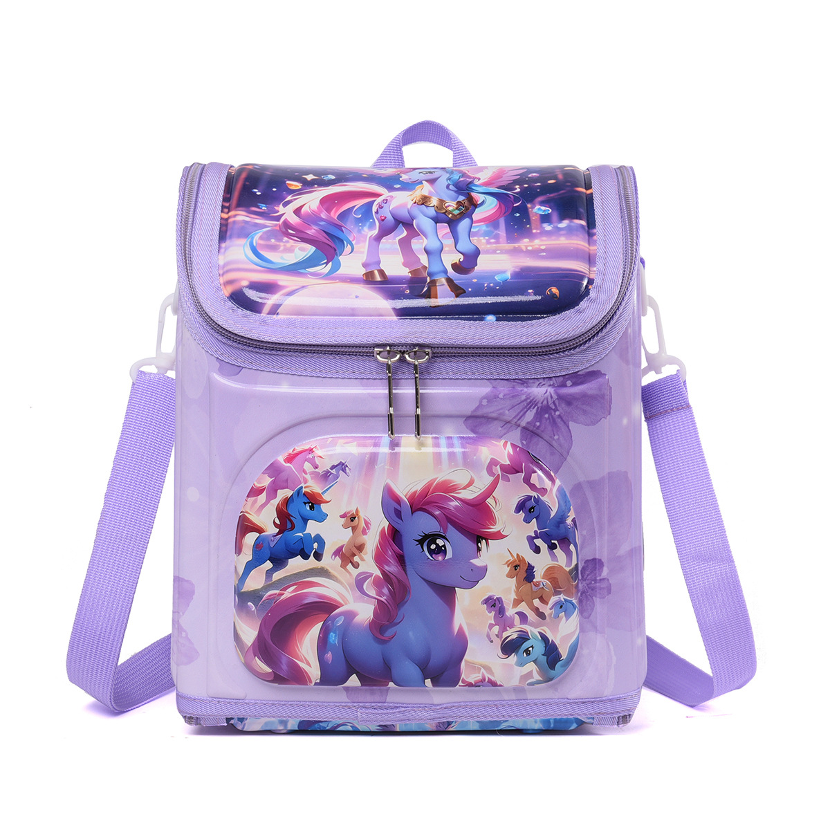 Foreign trade children's lunch bag, PC hard shell backpack, cute cartoon diagonal cross bag, cross-border multifunctional student bag Foreign trade children's lunch bag, PC hard shell backpack, cute cartoon diagonal cross bag, cross-border multifunctional student bag