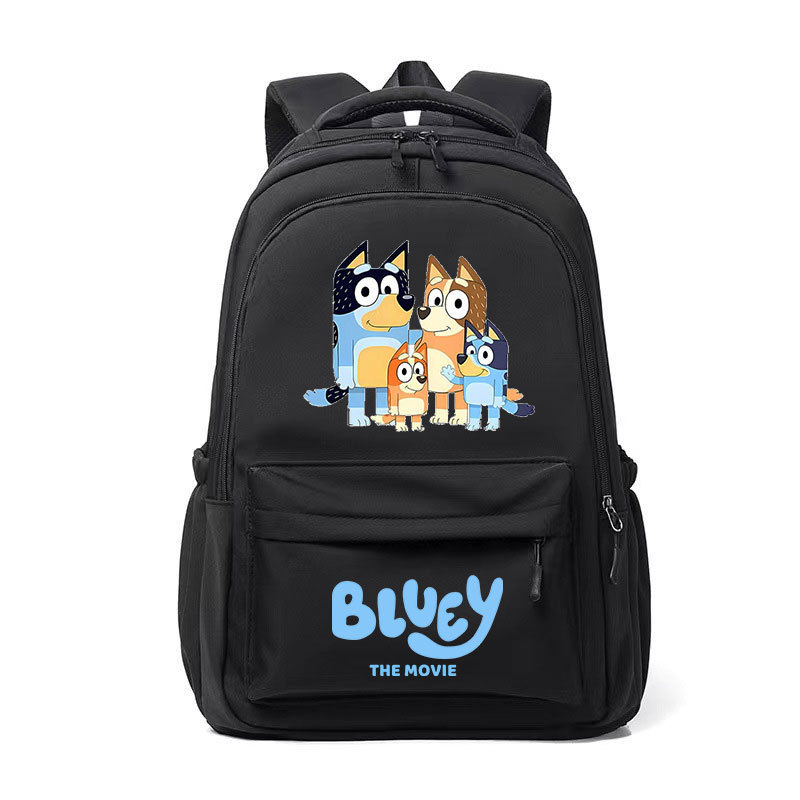 2024 Bluey new student backpack with large capacity for both men and women, lightweight and cute DIY backpack 2024 Bluey new student backpack with large capacity for both men and women, lightweight and cute DIY backpack