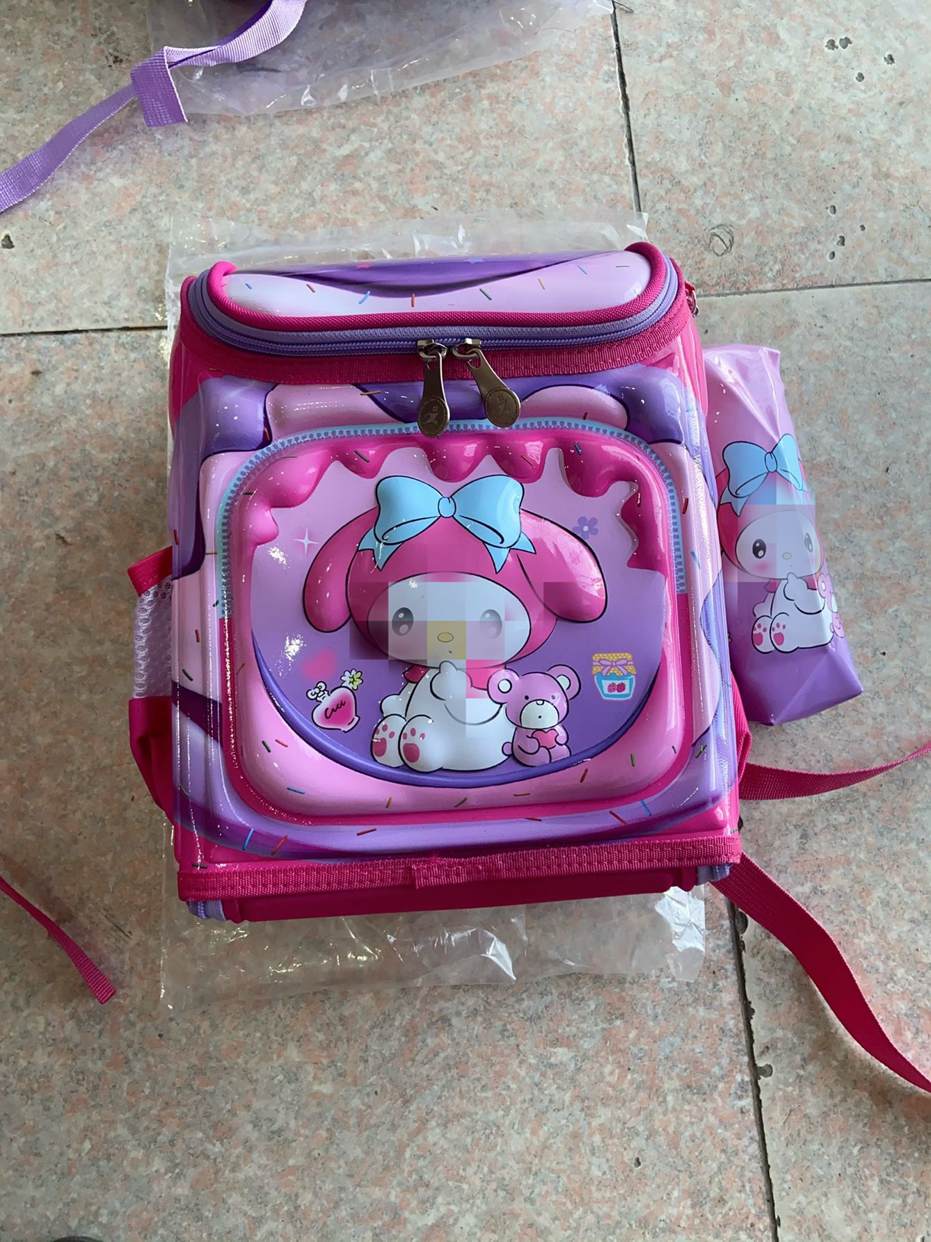 Cross border kindergarten backpack fully open shaped space bag 2.3.4 year old children's backpack two-piece set cute cartoon Cross border kindergarten backpack fully open shaped space bag 2.3.4 year old children's backpack two-piece set cute cartoon