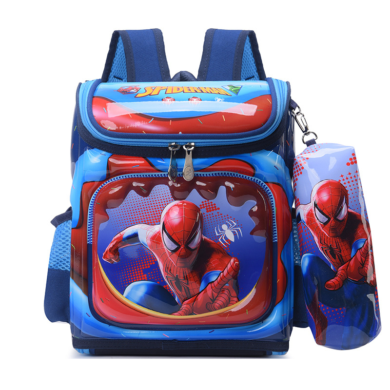 Cross border kindergarten backpack fully open shaped space bag 2.3.4 year old children's backpack two-piece set cute cartoon Cross border kindergarten backpack fully open shaped space bag 2.3.4 year old children's backpack two-piece set cute cartoon