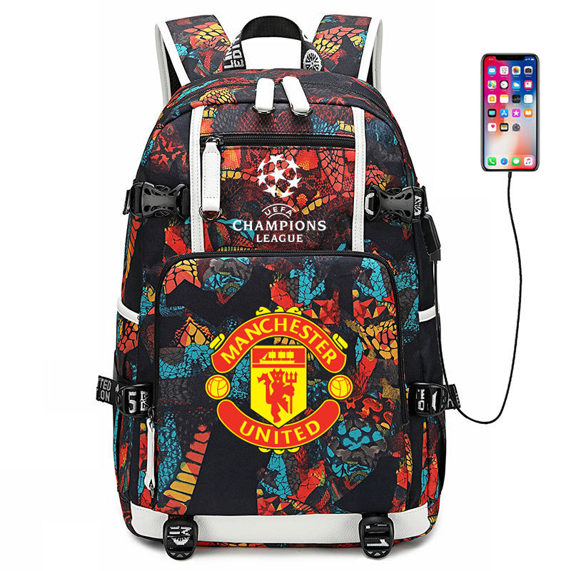 Champions League football backpack Real Madrid Borussia Dortmund backpack Manchester City Manchester United Liverpool sports backpack Champions League football backpack Real Madrid Borussia Dortmund backpack Manchester City Manchester United Liverpool sports backpack