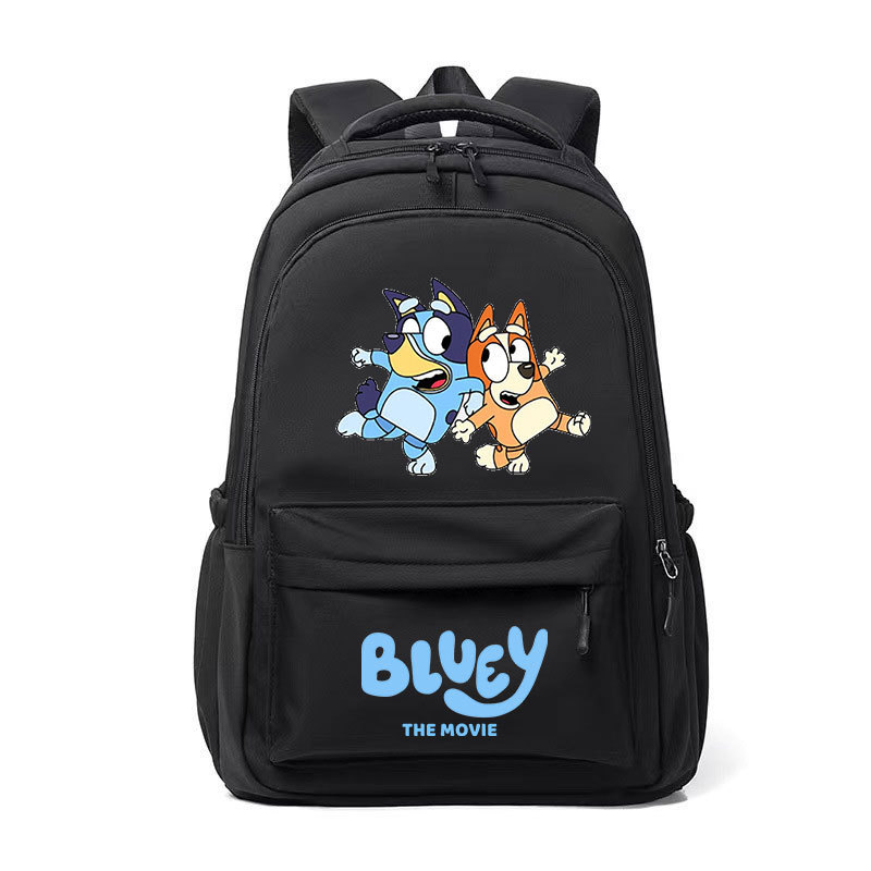 2024 Bluey new student backpack with large capacity for both men and women, lightweight and cute DIY backpack 2024 Bluey new student backpack with large capacity for both men and women, lightweight and cute DIY backpack