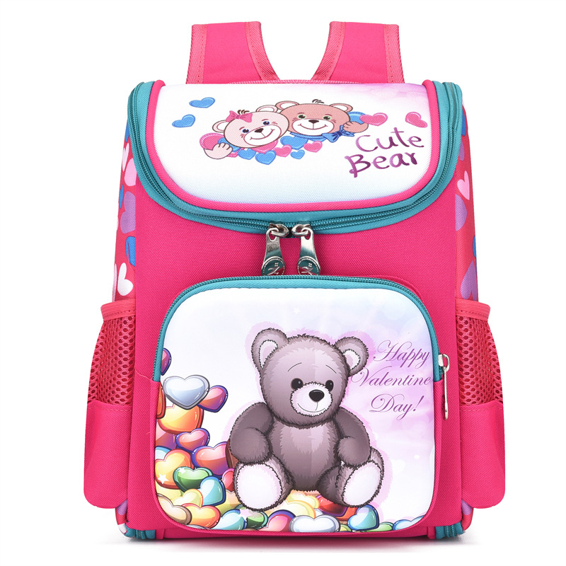 Kindergarten backpack new cute cartoon backpack for 3-6 years old, fully open backpack for foreign trade, PC hard shell backpack Kindergarten backpack new cute cartoon backpack for 3-6 years old, fully open backpack for foreign trade, PC hard shell backpack